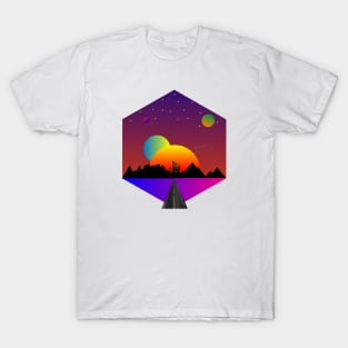 Retro Planets T-Shirt